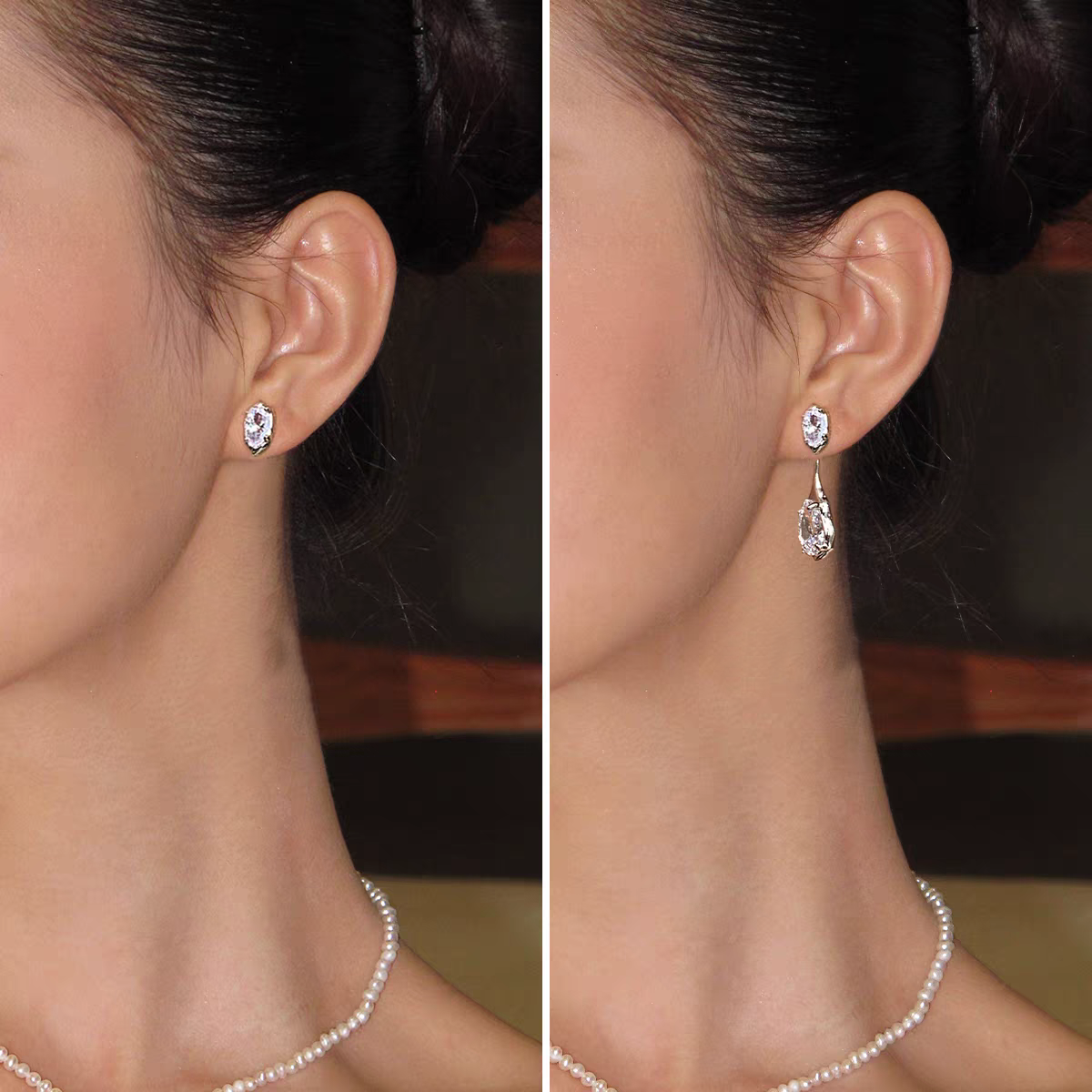 The Celine Crystal Earrings
