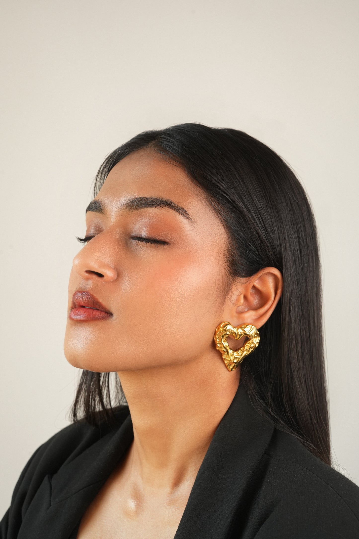 The Heart Flare earrings