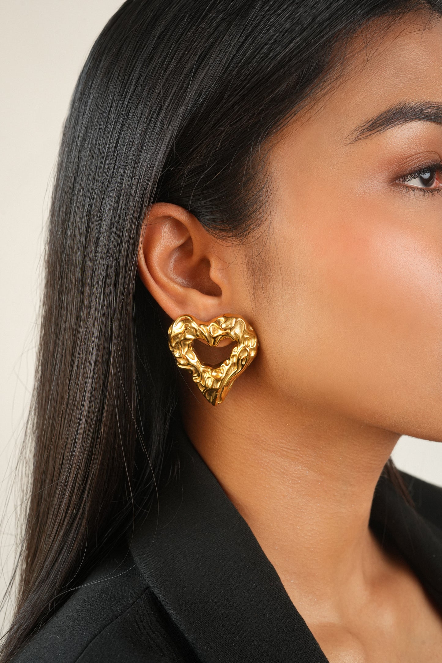 The Heart Flare earrings