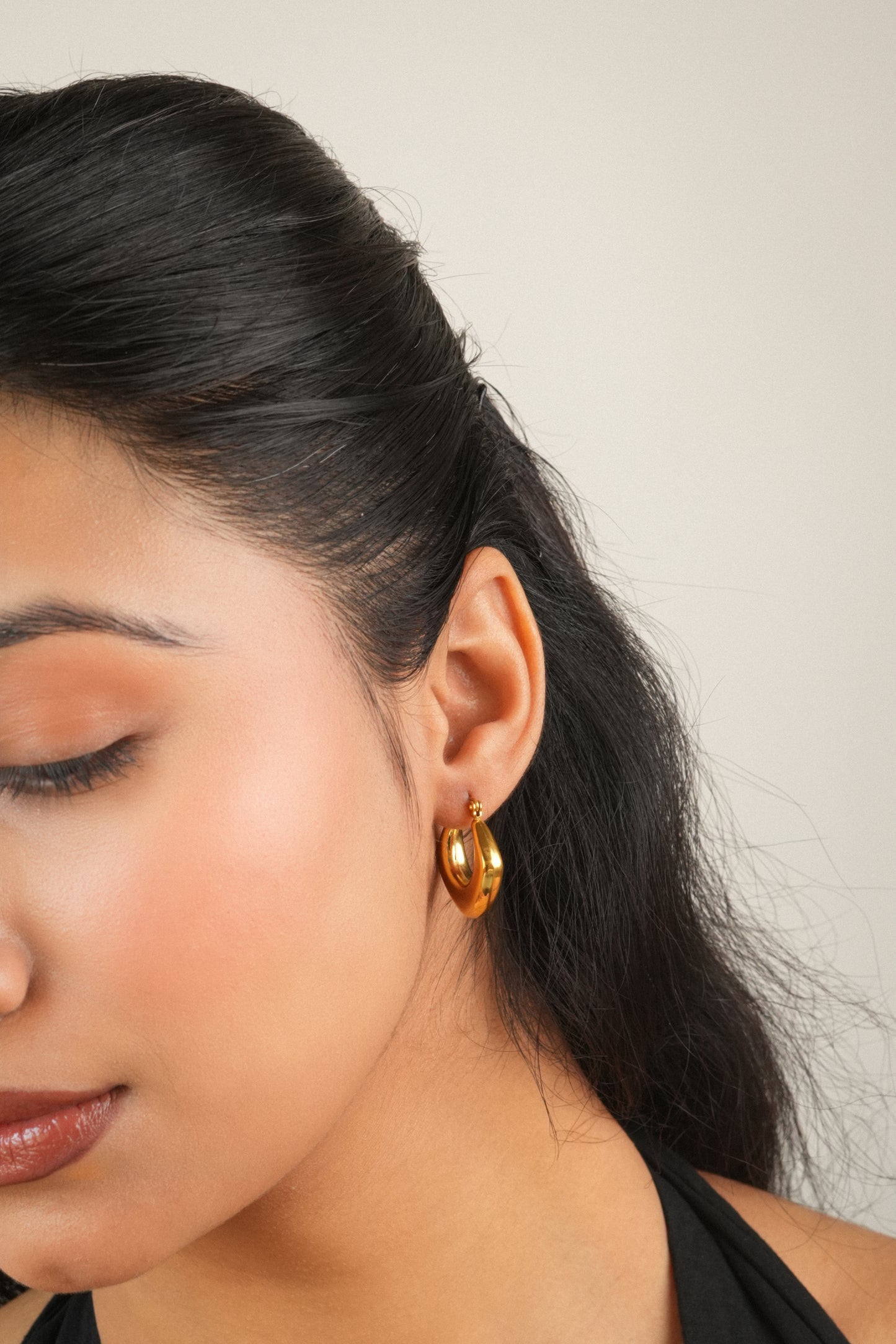 Everyday hoop earrings
