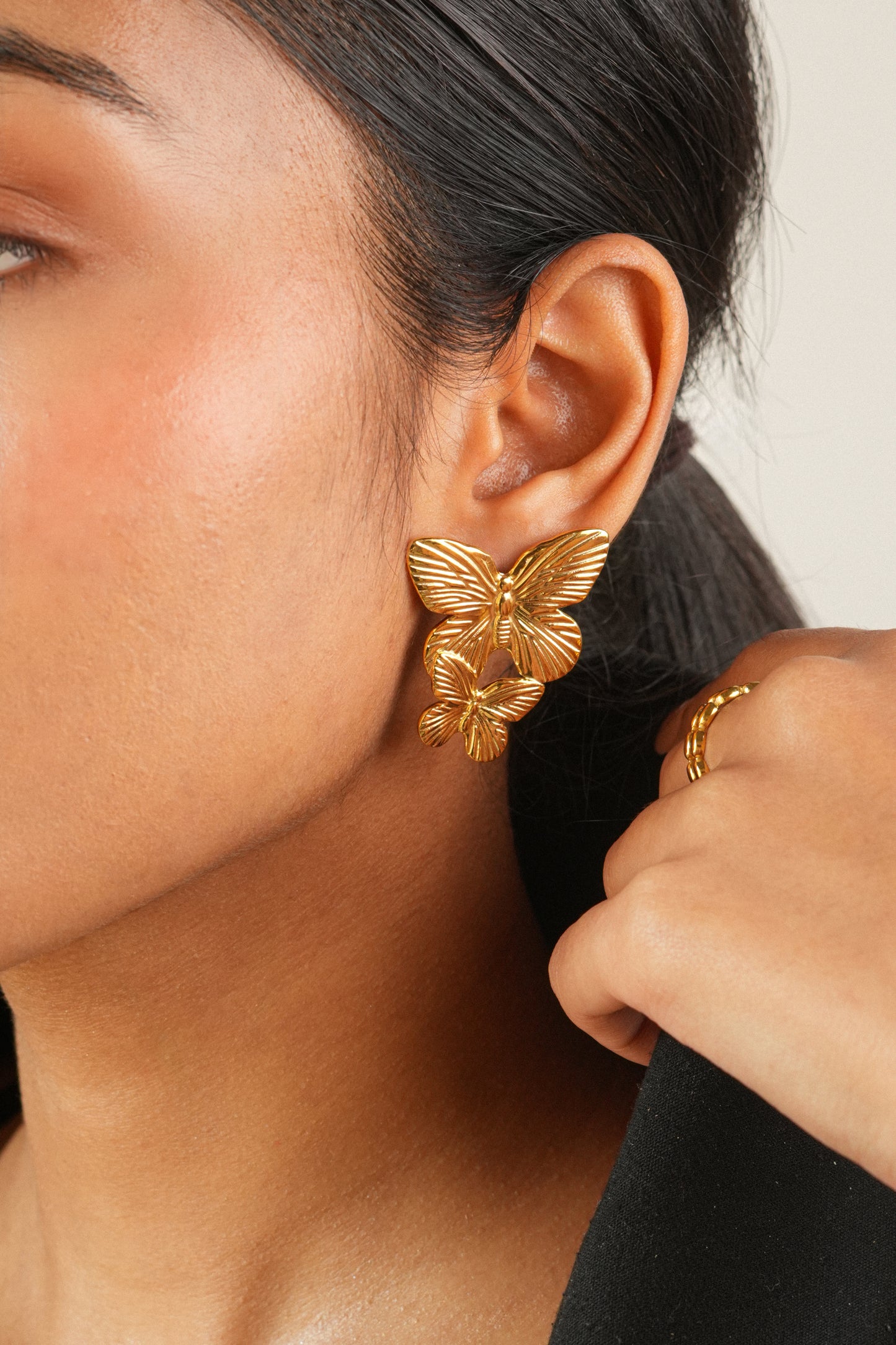 The Eva wing earrings