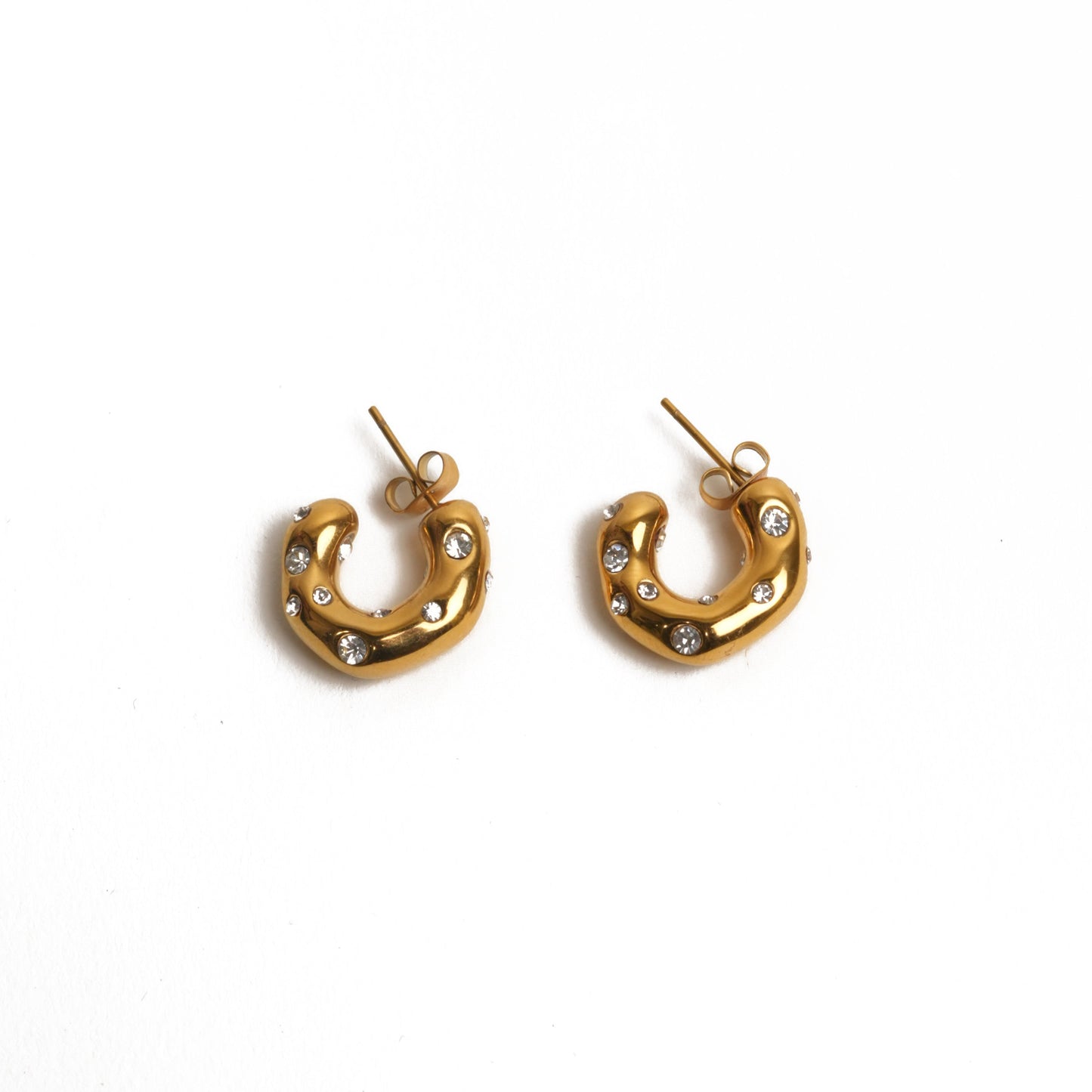 Selena hoop earrings
