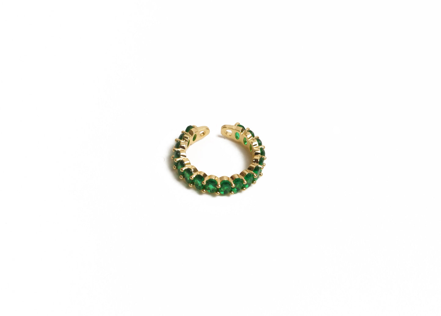 Oval emerald band | Adjustable