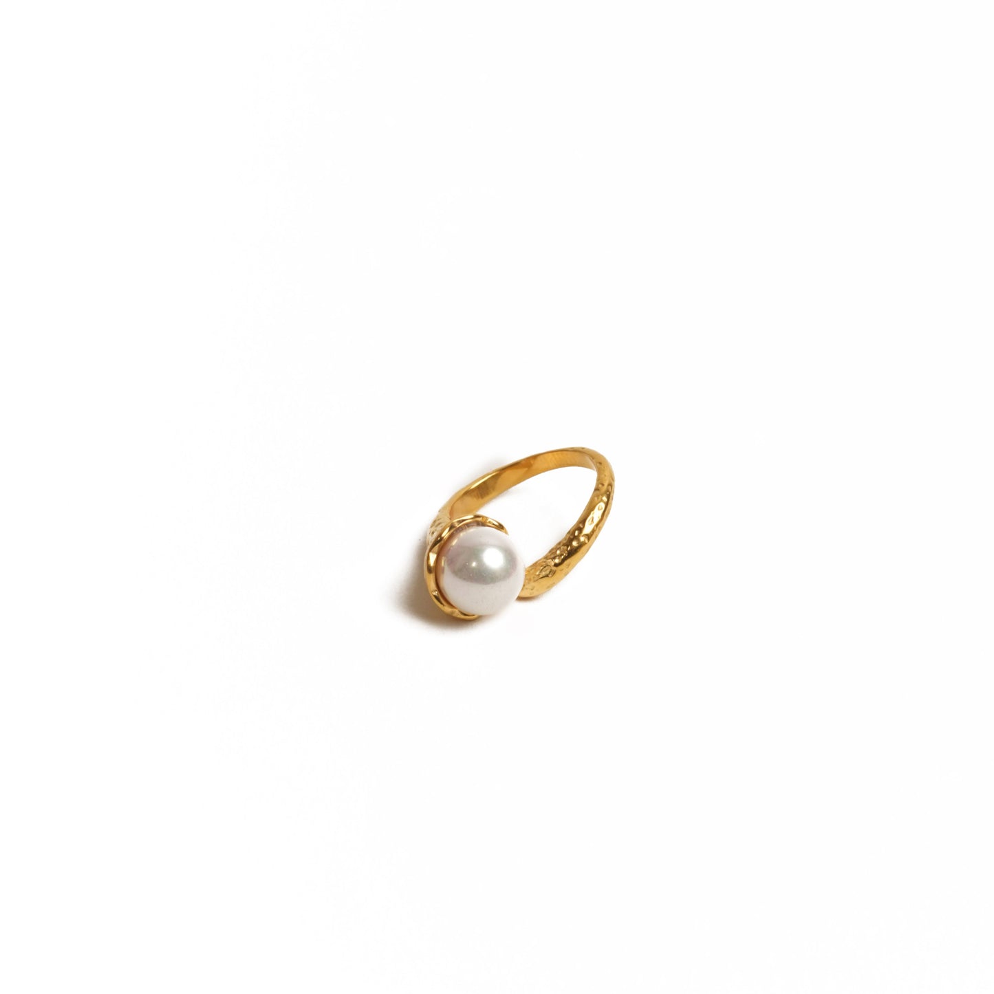 Giant pearl ring | Adjustable