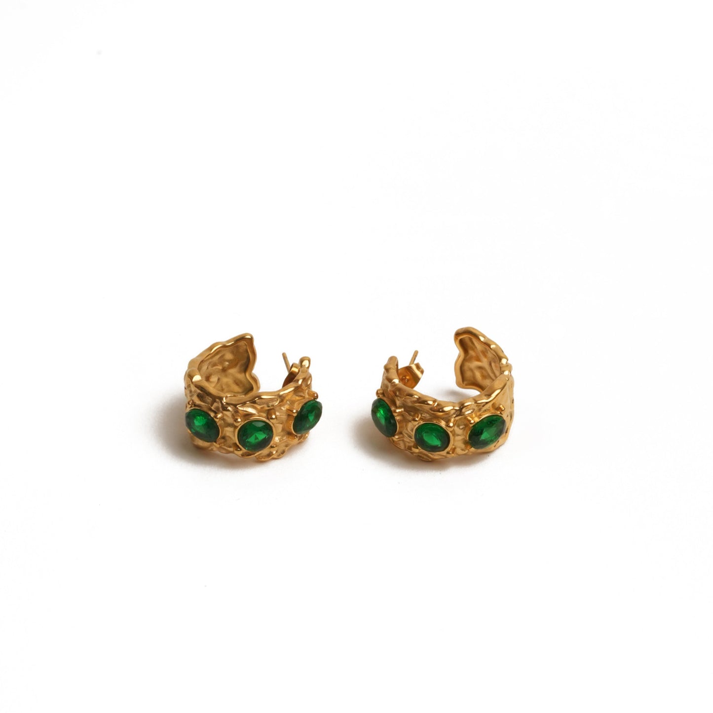 The Maya hoop earrings