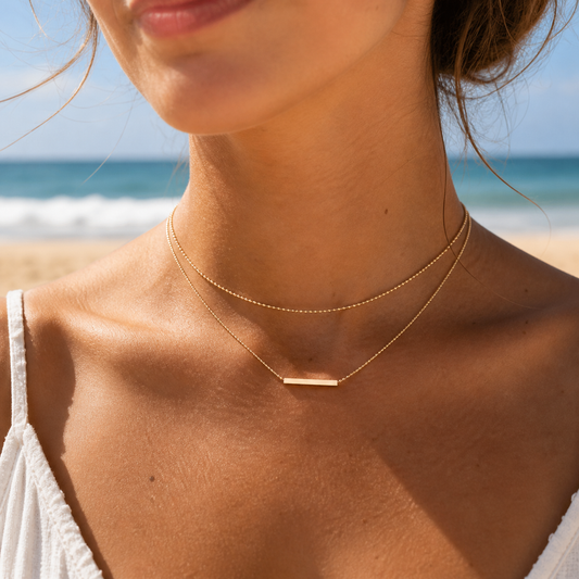 Sun Bar necklace