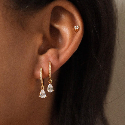 Crystal Drop Earrings