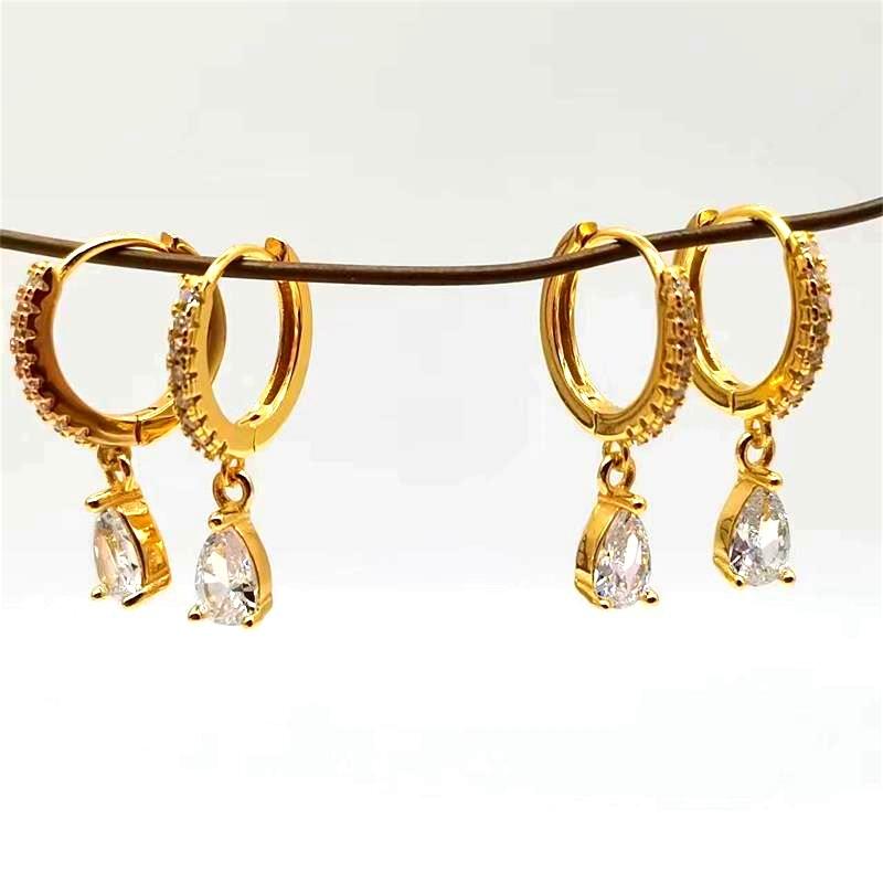 Crystal Drop Earrings
